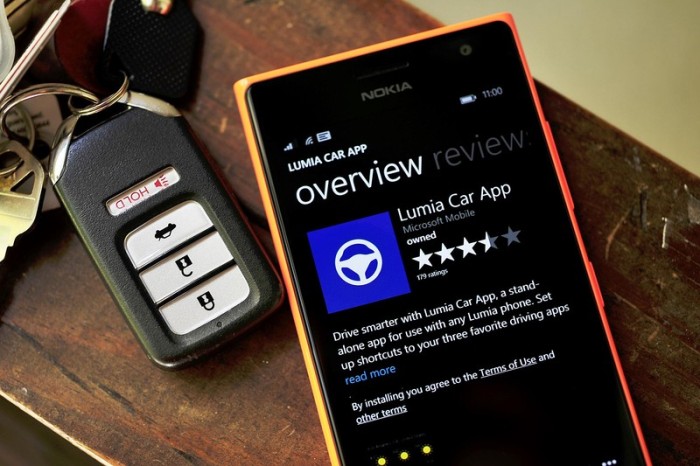 Lumia Car App for Windows Phone
